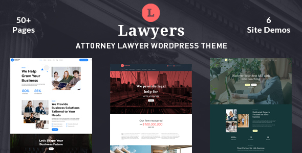 Lawyers 4.5.2 – Responsive Legal/Law Business WP Theme