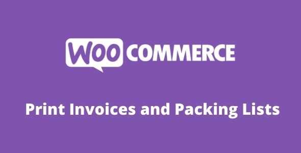 WooCommerce Print Invoices and Packing Lists 3.13.5