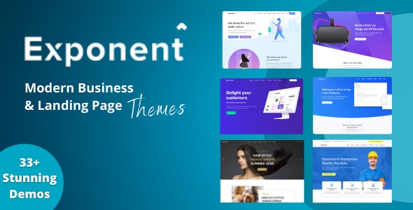 Exponent 1.3.0.9 – Modern Multi-Purpose Business WordPress Theme