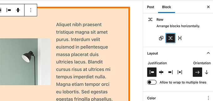 Responsive group blocks Responsive group blocks