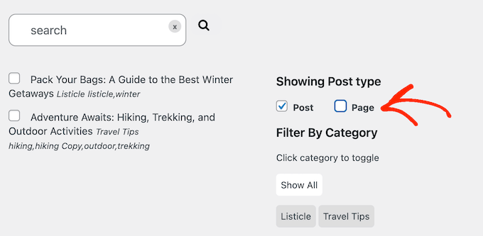 How to filter based on categories and tags How to filter based on categories and tags