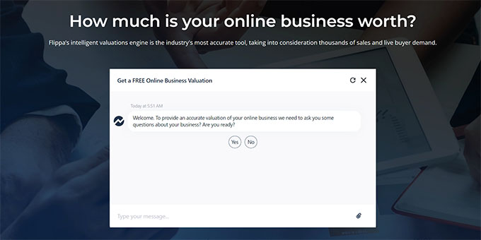 Flippa valuation bot Flippa valuation bot
