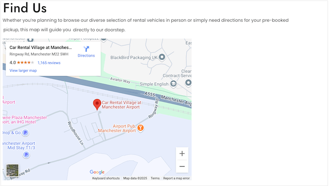 Adding a Google Map to your car rental website Adding a Google Map to your car rental website