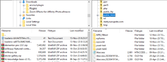 Upload verification file to root folder Upload verification file to root folder