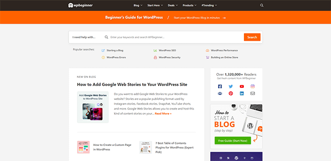 Front-end example Front-end example
