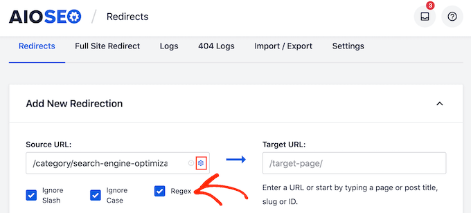 Creating a regex redirect in WordPress Creating a regex redirect in WordPress