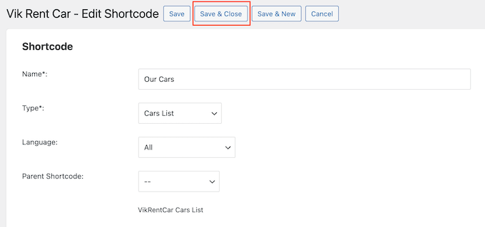 Publishing a car booking system Publishing a car booking system
