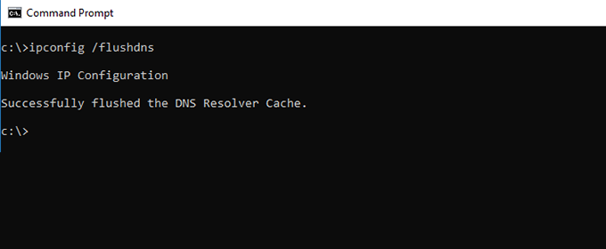 Clear DNS cache in windows Clear DNS cache in windows