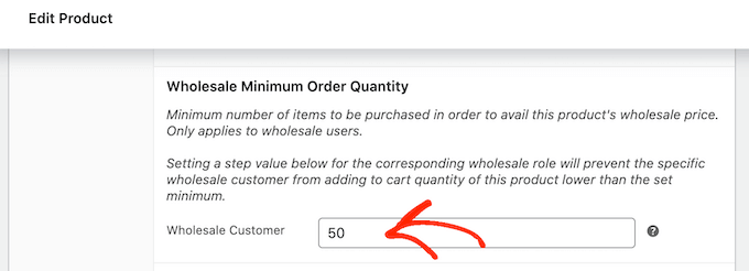 Setting a minimum order amount for wholesale orders Setting a minimum order amount for wholesale orders
