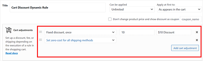 Add cart adjustments Add cart adjustments