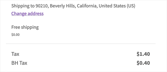 Itemized tax rates Itemized tax rates