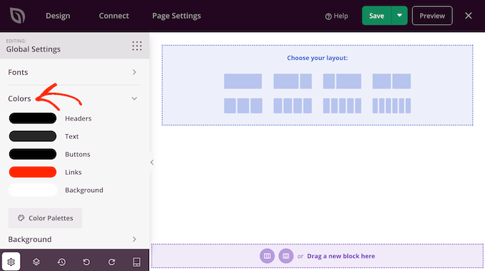 Adding custom colors and branding to a single page site Adding custom colors and branding to a single page site