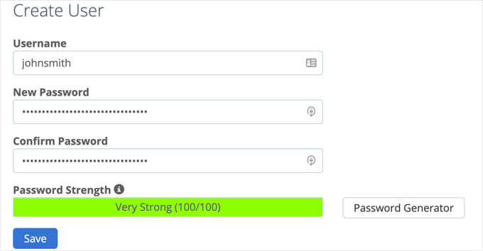 Add a Username and Password Add a Username and Password
