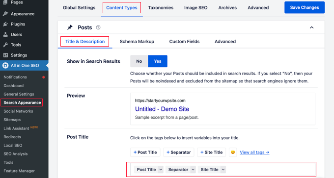 You Can Change the Default SEO Title Using All in One SEO You Can Change the Default SEO Title Using All in One SEO