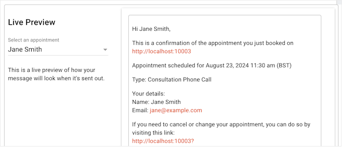 Sending email confirmations to your customers, students, or clients Sending email confirmations to your customers, students, or clients