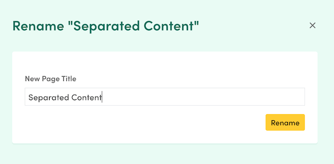 How to rename pages within a user-friendly lead magnet How to rename pages within a user-friendly lead magnet