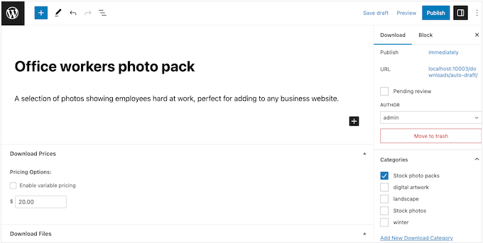 Creating a bundled stock photo product using Easy Digital Downloads Creating a bundled stock photo product using Easy Digital Downloads