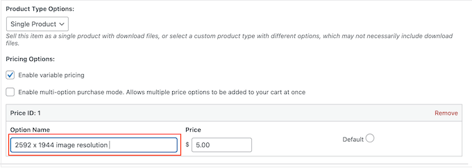 Creating a product with variable pricing using Easy Digital Downloads Creating a product with variable pricing using Easy Digital Downloads