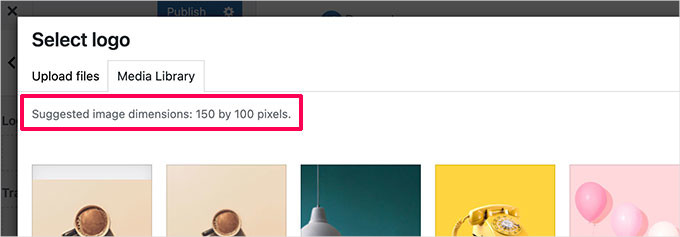 Logo image size recommendation Logo image size recommendation
