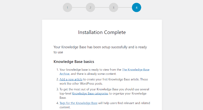 Close installation process Close installation process