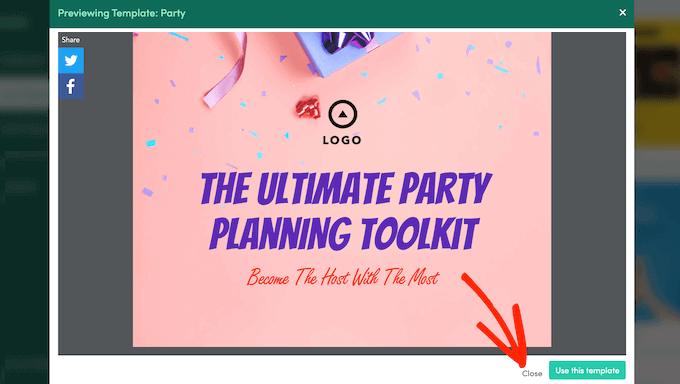 How to preview a lead magnet template before adding it to your WordPress website How to preview a lead magnet template before adding it to your WordPress website
