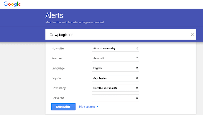 image-2 Using Google Alerts to Notify You of Stolen Content