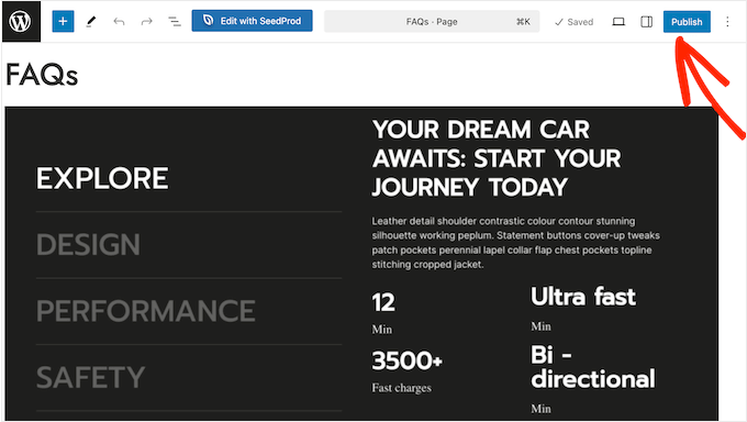 How to add pages to your car rental website How to add pages to your car rental website