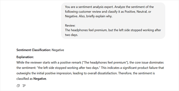 Customer sentiment analysis using AI Customer sentiment analysis using AI
