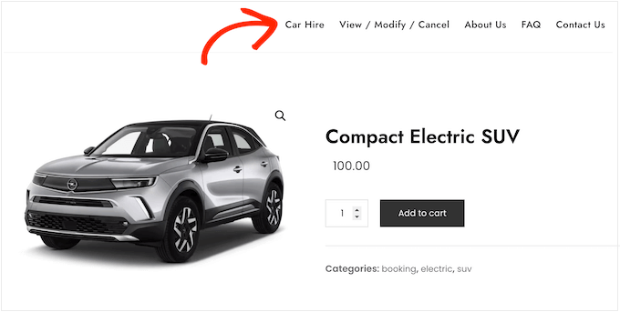 How to add a navigation menu to. your car rental website How to add a navigation menu to. your car rental website