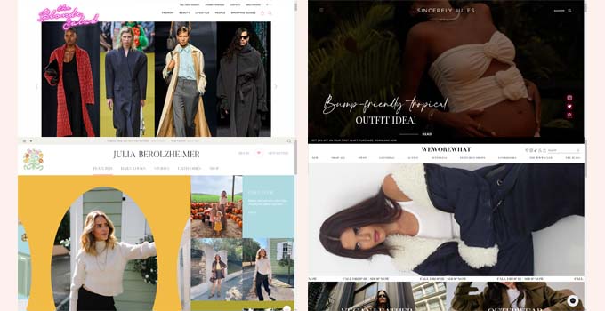 Fashion blog examples Fashion blog examples