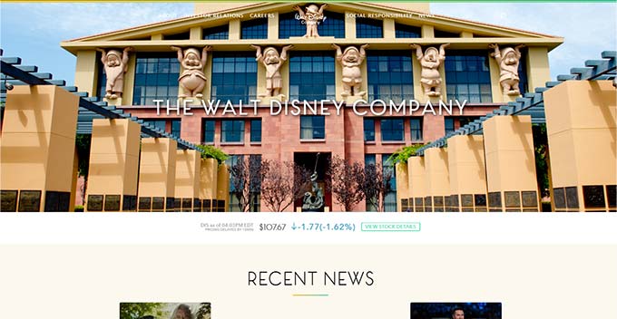 The Walt Disney Company The Walt Disney Company