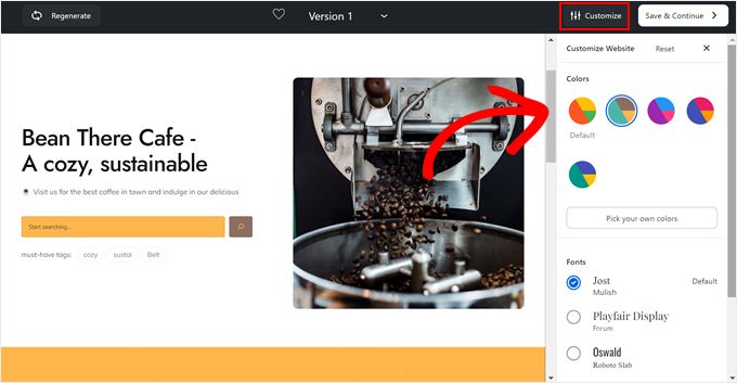 Customizing a site made with Bluehost AI Site Creator Customizing a site made with Bluehost AI Site Creator