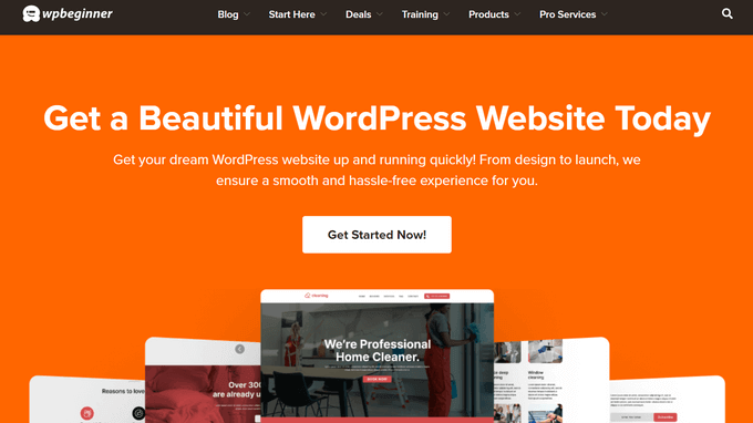 WPBeginner Pro Services Custom Website Design WPBeginner Pro Services Custom Website Design