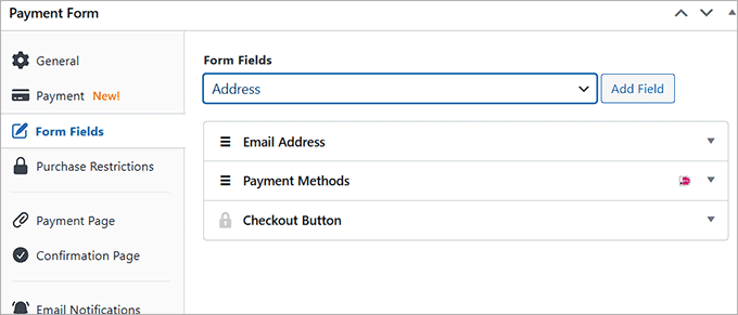 Add form fields in the iDEAL payment form Add form fields in the iDEAL payment form