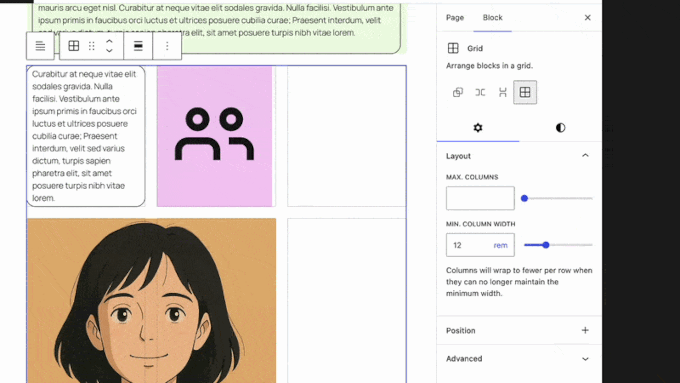 Responsive grid layout Responsive grid layout