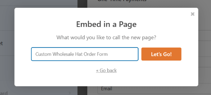 wholesale order form embed in a page wholesale order form embed in a page