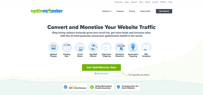 OptinMonster website OptinMonster website