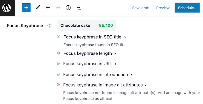 Performing keyword research using the All in One SEO plugin Performing keyword research using the All in One SEO plugin