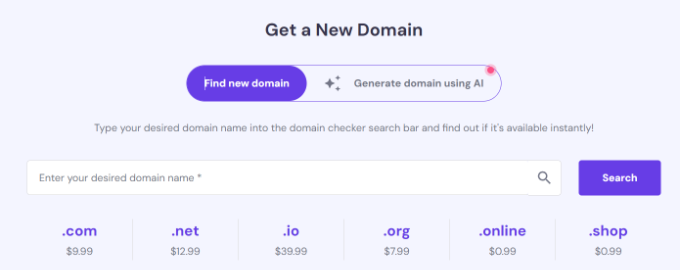 Search your domain name Search your domain name