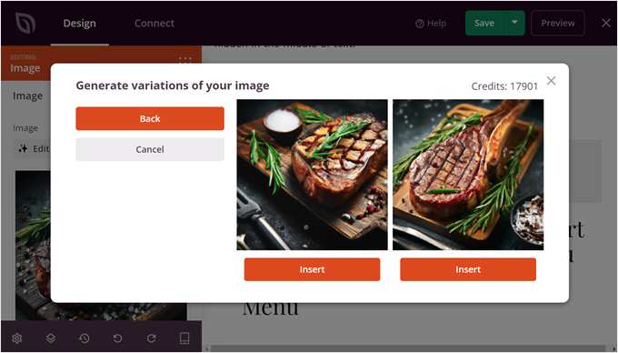 Generating new image variations with SeedProd AI image generator Generating new image variations with SeedProd AI image generator