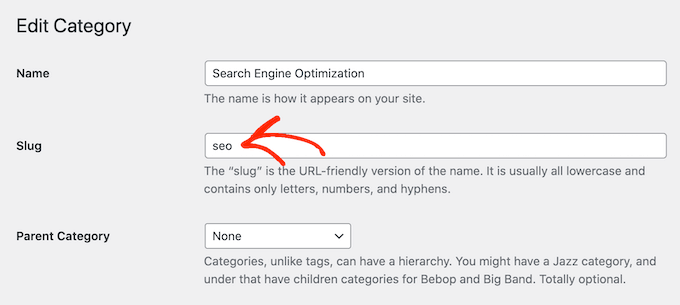 How to edit the URL slug for a category archive page How to edit the URL slug for a category archive page