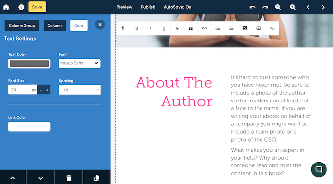 Adding text to a downloadable ebook Adding text to a downloadable ebook
