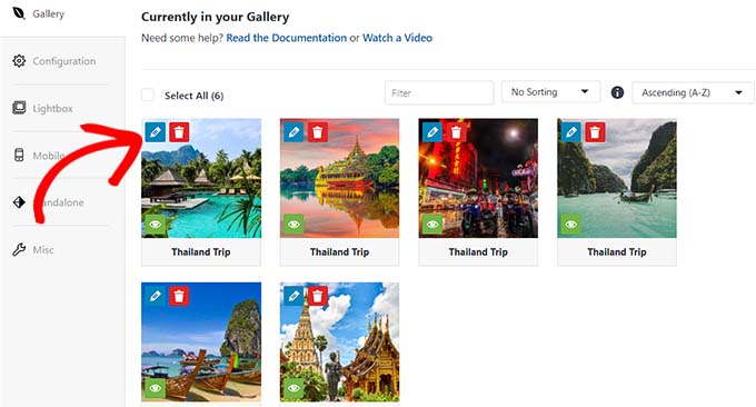 Edit gallery images Edit gallery images