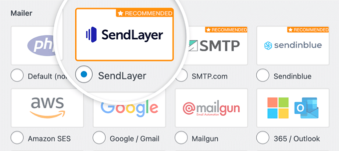 SendLayer connection for WordPress SendLayer connection for WordPress