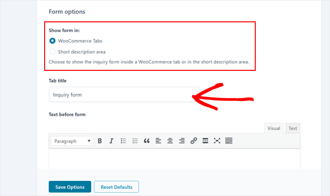 Choosing where to display the inquiry form in YITH WooCommerce Catalog Mode Choosing where to display the inquiry form in YITH WooCommerce Catalog Mode