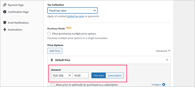 Add service or product pricing in the GrabPay payment form Add service or product pricing in the GrabPay payment form
