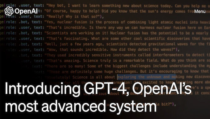 OpenAI homepage OpenAI homepage