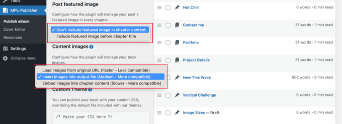 Embedding or Inserting Images in MPL-Publisher Embedding or Inserting Images in MPL-Publisher