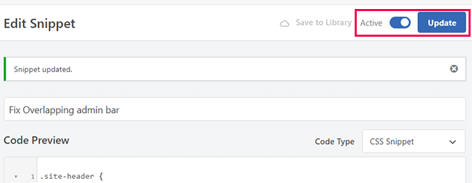 Save custom CSS Save custom CSS