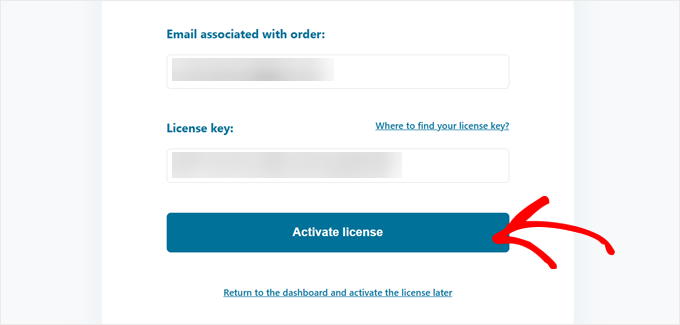 Activating YITH license Activating YITH license